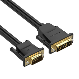 Kabel DVI (24+1) do VGA Vention EABBG 1,5m, 1080P 60Hz (czarny) - 4