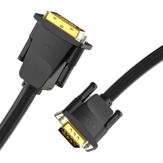 Kabel DVI (24+1) do VGA Vention EABBG 1,5m, 1080P 60Hz (czarny) - 5