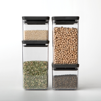  Brabantia Tasty+ Dark Gray kitchen container 0.7l - 3