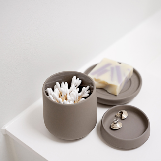  Zone Denmark Nova One Taupe Cosmetic Container - 2