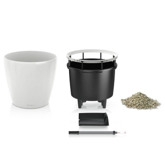  Lechuza Classico Premium LS 21 flowerpot | 28 | 35 | 43 | 50 silver metallic - 2