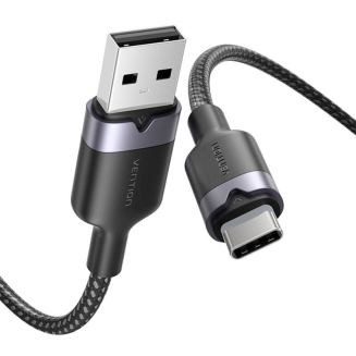 Kabel VENTION CTNBF USB-A-USB-C 1m (czarny) - 2