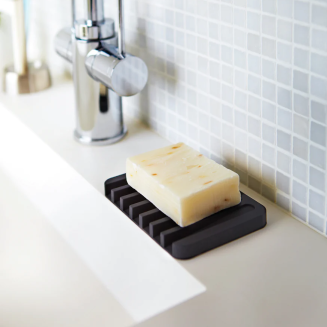  Yamazaki Flow soap dish, black - 3