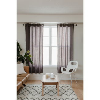  Telescopic curtain rod Umbra Ella nickel 91-182 cm (Ø 2.5 cm) - 9