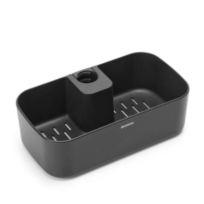  Brabantia ReNew Dark Gray shower organizer