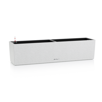  Lechuza Balconera Stone planter 50 | 80 white quartz - 2