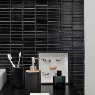  Aquanova Oscar Black soap dispenser - 2