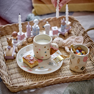 Zestaw porcelany dla dziecka Bloomingville Mini Sweets 3 szt. | SZYBKA WYSYŁKA 24H | BESTSELLER - 5