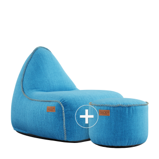 Pufa SACKit Cobana Pouf turkis - 2