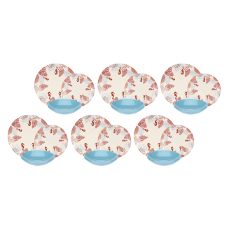  Dinner service for 6 people Rose&Tulipani Seabed - 4