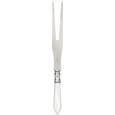 Widelec do pieczeni Casa Bugatti Aladdin White/Steel