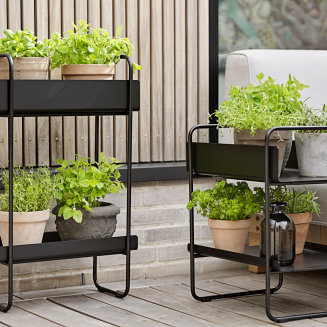 Zone Denmark A-Console Black 55 cm metal console - 3