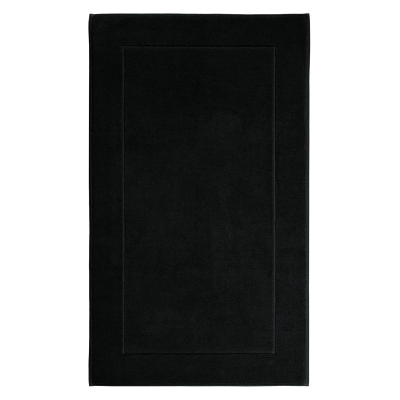Aquanova London Black bathroom rug 70x120 cm