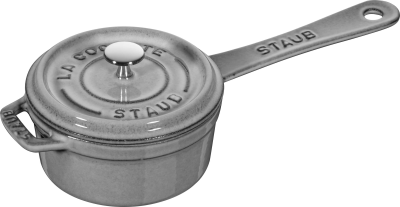  Staub mini cast iron saucepan - 250 ml, Graphite