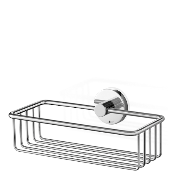Zack Scala bathroom basket, glossy, 24 cm