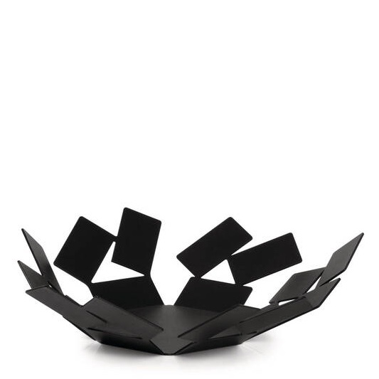 Alessi La Stanza dello Scirocco bread basket, black