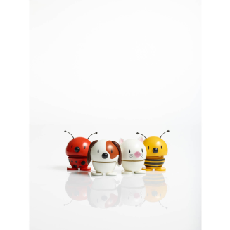 Hoptimist Cat White Figurine - 4