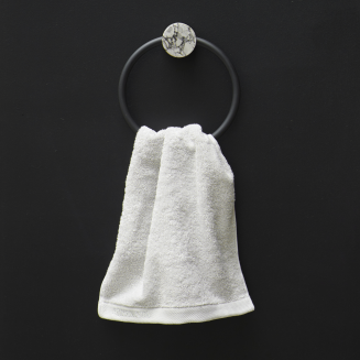  Aquanova Nero Alba towel holder - 2