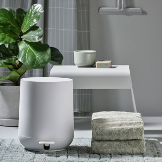  Zone Denmark Nova White 3l bathroom basket - 3