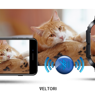 Smartwatch VELTORI VT200-1 Czarny Pasek Silikonowy - 15