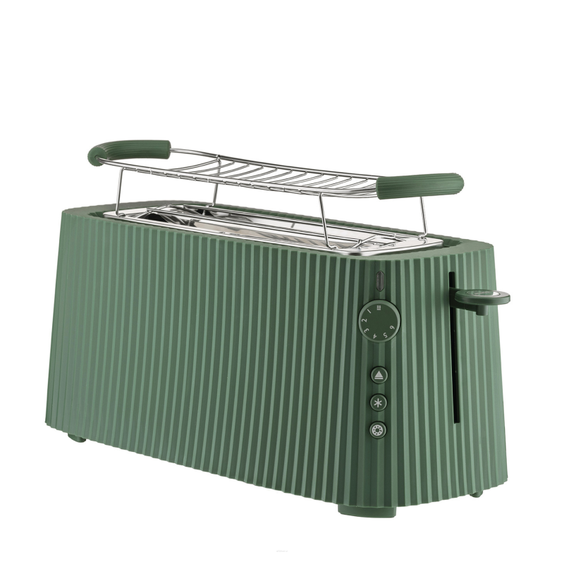Alessi Plisse XXL toaster green