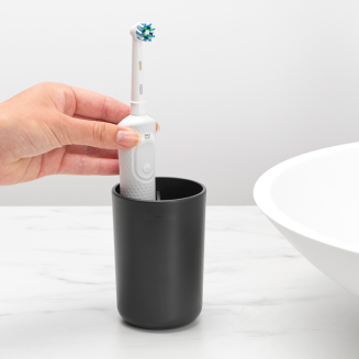  Brabantia ReNew Dark Gray toothbrush cup - 5