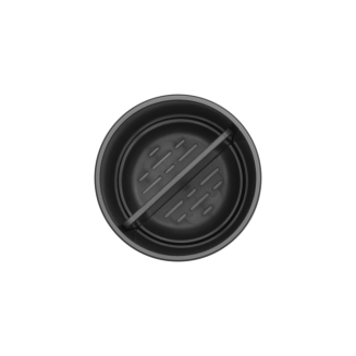  Brabantia ReNew Dark Gray toothbrush cup - 3