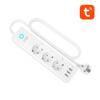 Inteligentna listwa zasilająca WiFi Gosund P1 PLUS (3x AC schuko, 3x USB-A) Tuya - 2