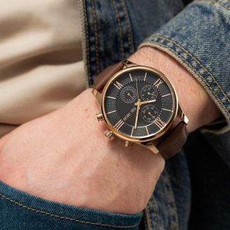 Zegarek Męski PAUL LORENS PL11652A6-1B1 + BOX - 4