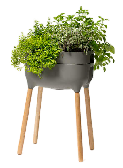 Kwietnik Plastia Urbalive 77x50x38 cm szary