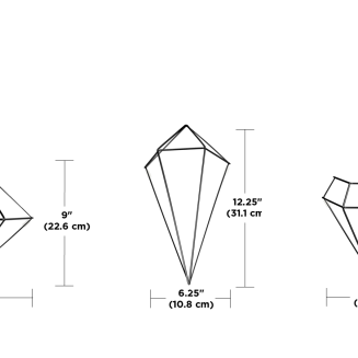  Umbra Wall Décor Prisma Black wall decoration - 6