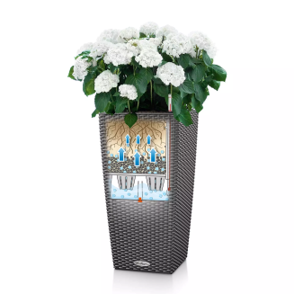  Lechuza Cubico Cottage 30 planter | 40 graphite black - 6