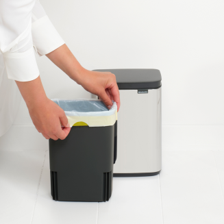 Kosz Brabantia Bo 4l Brilliant Steel - 12