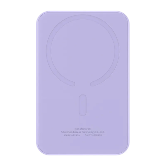 Magnetyczny mini powerbank Baseus 5000mAh 20W (fioletowy) - 3