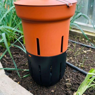 Podziemny kompostownik Plastia 26.5 cm cynamonowy - 4