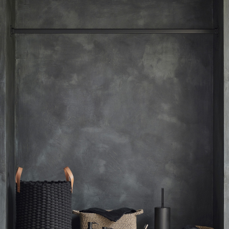  Aquanova Rudon Black laundry basket 55 cm - 5