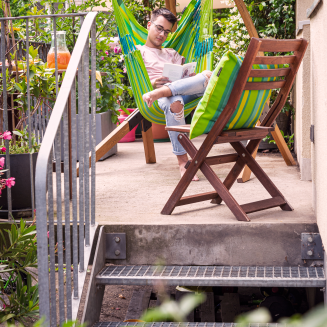  Pillow case for La Siesta Amante Lime hammock - 3