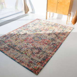  Louis de Poortere Antiquarian Bakthiari janissary multi rug - 8