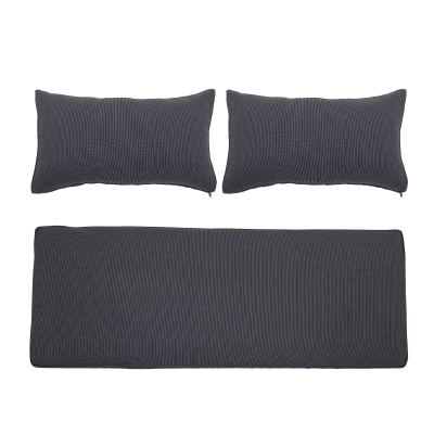  Bloomingville Mundo Gray sofa cushion cover set