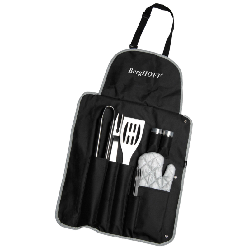 BergHOFF | Zestaw do grillowania w fartuchu Cubo 9 el.