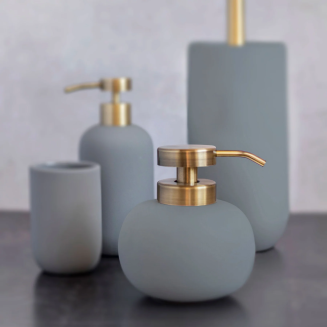 Dozownik do mydła Mette Ditmer Denmark Lotus Low Frost Green - 2