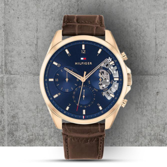 Zegarek Męski Tommy Hilfiger Baker 1710453 + BOX - 4