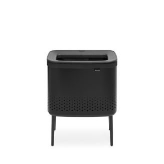  Brabantia Bo laundry basket 60l, matte black - 3