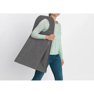  Brabantia foldable laundry basket 55l pepper black - 3