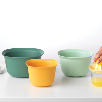 Brabantia Tasty+ kitchen bowl set - 3