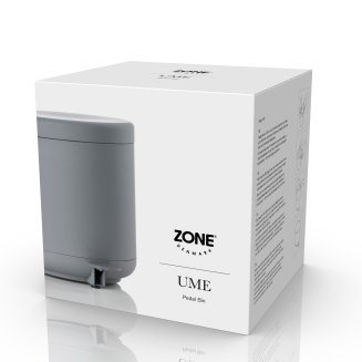  Zone Denmark Ume Grey Waste Bin 4l - 6