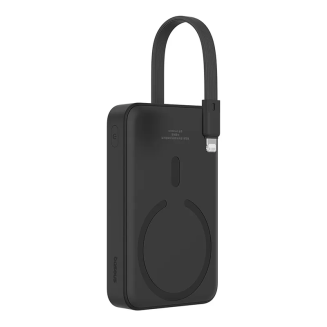 Powerbank magnetyczny Baseus Magnetic Mini 10000mAh, Lightning 20W MagSafe (czarny) - 7
