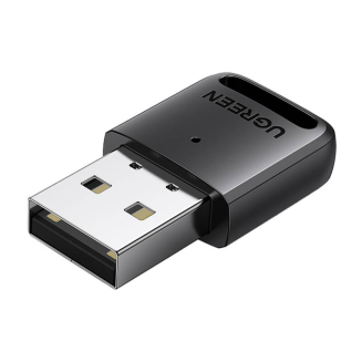 Adapter / odbiornik USB Bluetooth 5.3 Ugreen CM591, LED, zasięg 20m (czarny) - 2