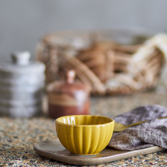  Bloomingville Latina Yellow bowl 12 cm - 2