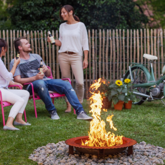  Keilbach Sun garden fireplace with grill - 9